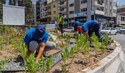 İzmir'in kavşaklarına estetik dokunuş