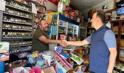 Konya'da Başkan Altay'dan esnaf ziyareti