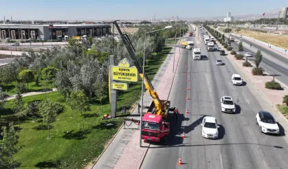 Konya’da görsel kirliliğe son: Totem ve tabelalar kaldırılıyor