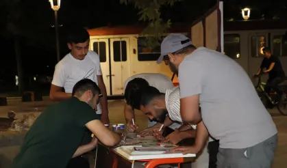 Konya'da 'Saadet'li gençlerden fidan kampanyası