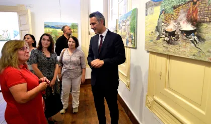 “Anadolu’dan” sergisi Bornova’da sanatseverlerle buluştu