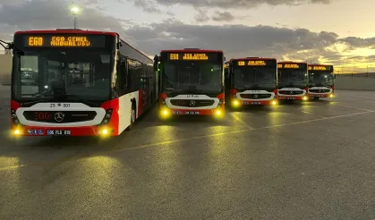 Ankara Büyükşehir'den Başkent'e 5 yeni otobüs