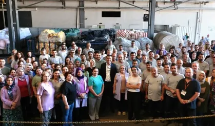 Denizli'de Başkan Çavuşoğlu’ndan tekstil emekçilerine ziyaret