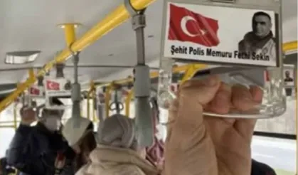 Kahramanmaraş ve Düzce’de otobüs tutacaklarına şehit isimleri yazıldı