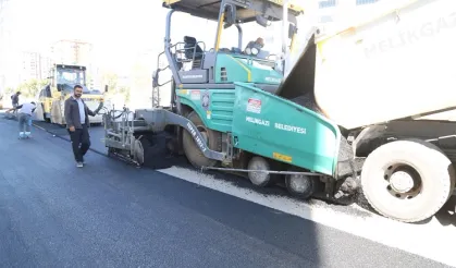 Kayseri Melikgazi'den asfalt çalışması