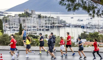 Muğla Bodrum'da yarı maraton heyecanı... 23 ülkeden 2.100 sporcu katılacak