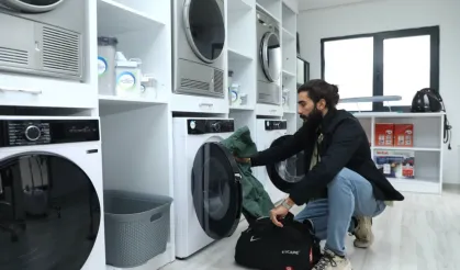 Ordu’da öğrencilere ücretsiz çamaşırhane hizmeti