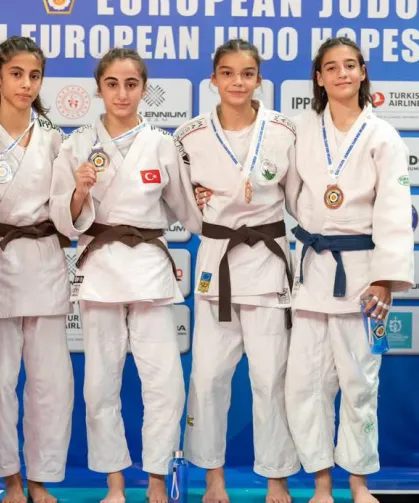 Bursa Osmangazili judocudan Avrupa Kupası’nda bronz madalya