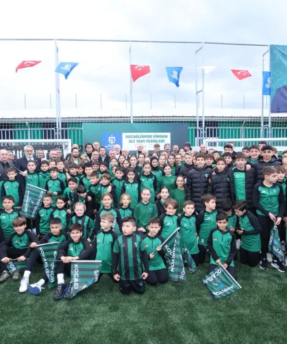 Kocaelispor altyapı tesisleri göz kamaştırdı