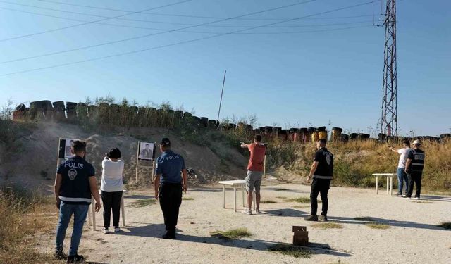 Kırklareli’nde özel güvenlik görevlisi adayları sınava girdi