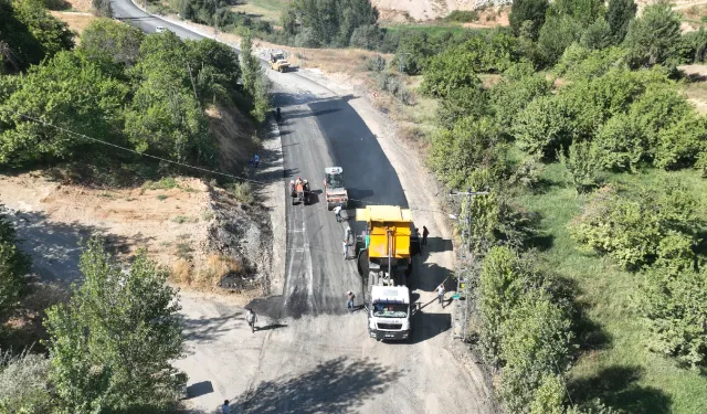 Malatya Şahnahan'da altyapı çalışmaları sürüyor