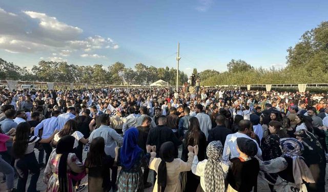 Aşiret festivaline 20 bin kişi katıldı, 300 koyun kesildi