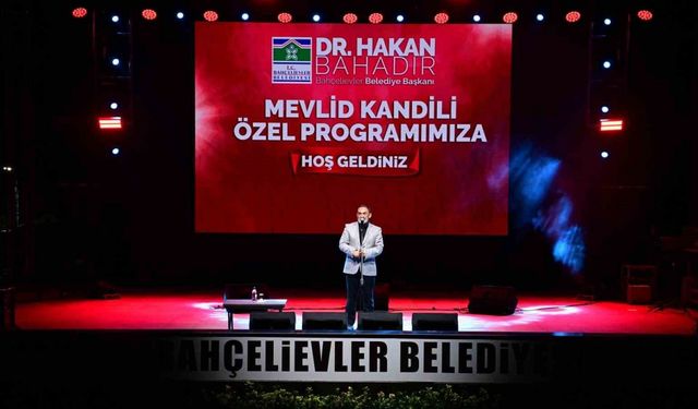 Bahçelievler’de Mevlid Kandili Özel Programı düzenlendi