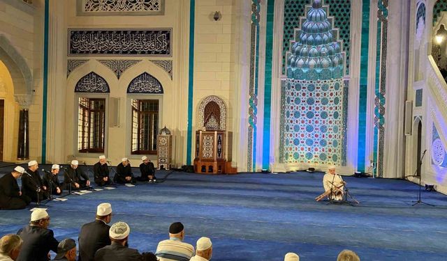 Barbaros Hayrettin Paşa Cami’nde Mevlit Kandili idrak edildi