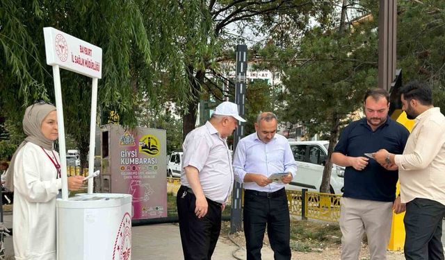 Bayburt’ta Halk Sağlığı Haftası etkinlikleri devam ediyor