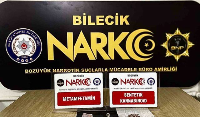 Bilecik’te durdurulan şüpheli araçta uyuşturucu madde ele geçirildi