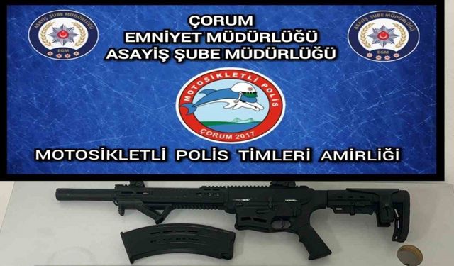 Çorum polisinden şok denetim