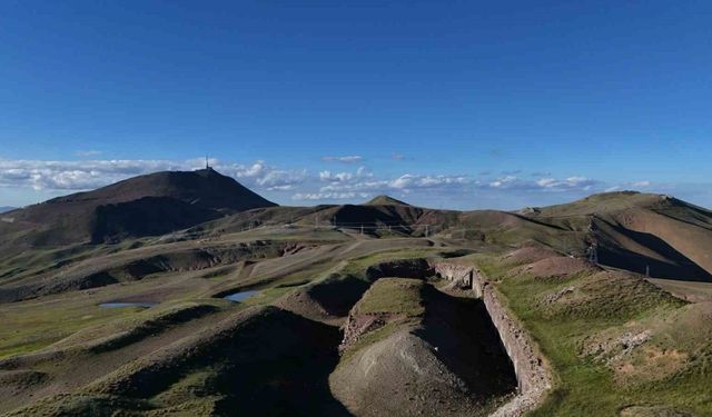 Erzurum’da bir ecdat yadigarı: Büyük Palandöken Tabyası