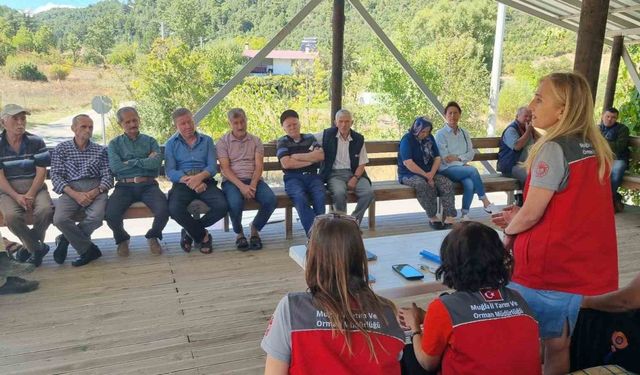 Fethiye’de çiftçiler bilgilendirildi