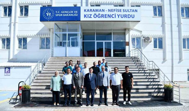 Karaman’da üniversite yurtları yeni eğitim öğretim dönemine hazır