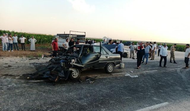 Mardin’de trafik kazası: 9 yaralı