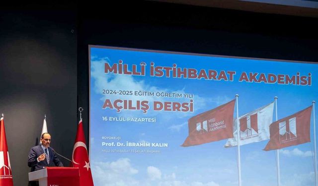 Milli İstihbarat Akademisi eğitim hayatına başladı