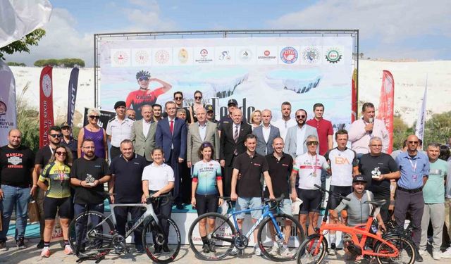 Pamukkale Granfondo Bisiklet Yarışı tamamlandı