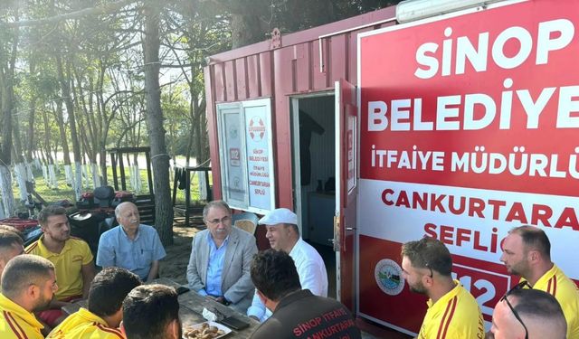 Sinop’ta cankurtaranlar sezonu kapattı