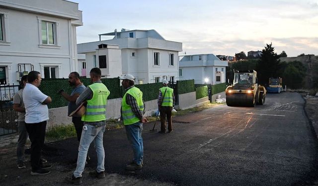 Süleymanpaşa’da yol harekâtı sürüyor