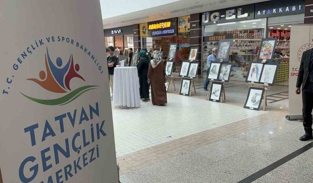 Tatvan’da “resim sergisi” açıldı