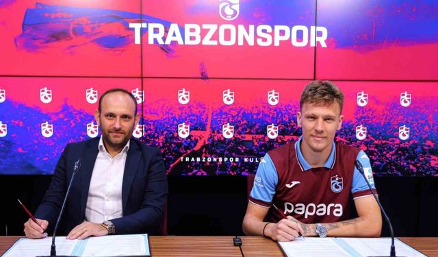 Trabzonspor, Serdar Saatçı için imza töreni düzenlendi