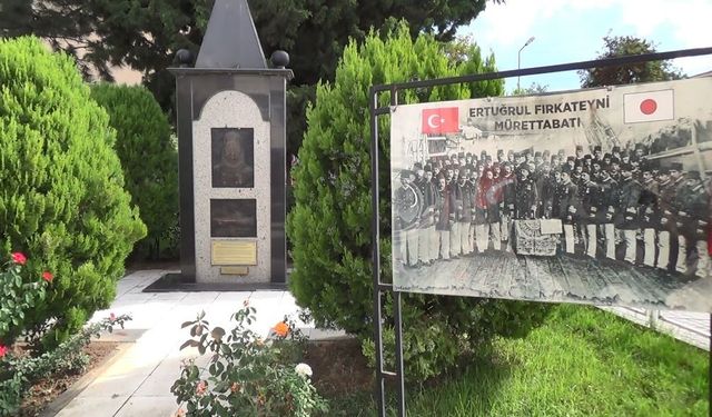 Türk Japon dostluğunun temeli orada atılmıştı: Japon ve Türk bayraklarıyla donatıldı