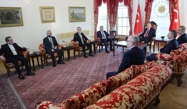 Cumhurbaşkanı Erdoğan, 4 ülkenin Dışişleri Bakanlarını kabul etti