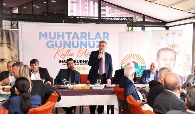 Başkan Kurnaz: “Muhtarlarımızla güç birliği içinde İlkadımımıza hizmet edeceğiz”