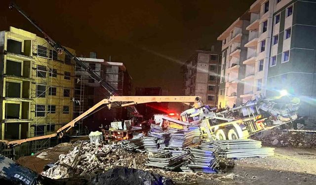 Adıyaman’da beton döküm aracı devrildi: 1 ölü