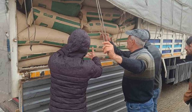 Dicle’de TAKE projesi ile çiftçilere 25 ton kırmızı mercimek tohumu dağıtıldı