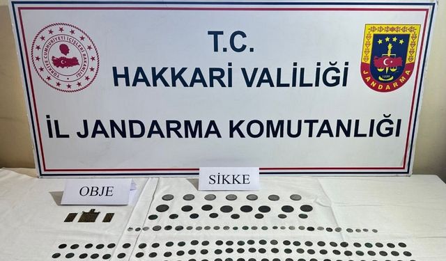 Hakkari’de tarihi eser operasyonu