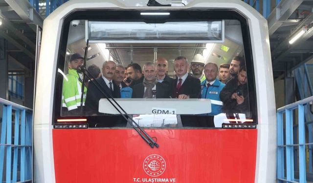 Kocaeli’nin ilk metrosunda geri sayım, deneme sürüşü gerçekleşti