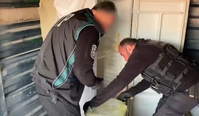 Malatya’da buzdolabında 11 kilo 650 gram skunk ele geçirildi