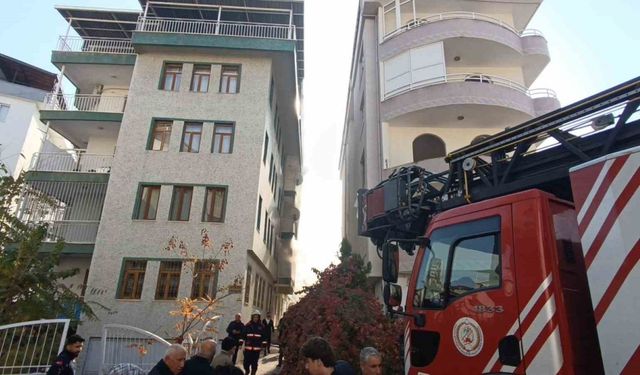 Malatya’da ev yangını