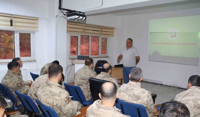 Muğla’da Jandarma personeline orman yangını eğitimi