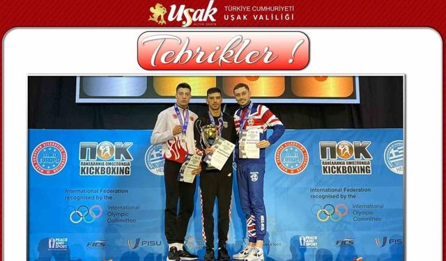 Vali Aktaş’tan Uşaklı sporcuya tebrik