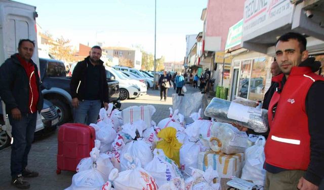 Varto’dan batı illerine kışlık erzak sevkiyatı