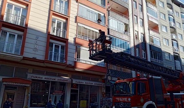 Yaşlı kadın, polisi alarma geçirdi