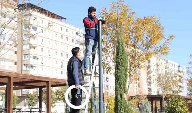 Yenişehir Millet Bahçesi’nde kapsamlı bakım çalışması başlatıldı