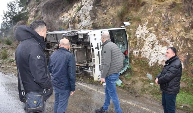 Başkan Zencirci kazada yaralanan vatandaşlara geçmiş olsun diledi