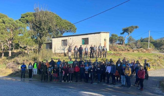 Doğa sporu yapan sporcuların güvenliğini jandarma sağladı