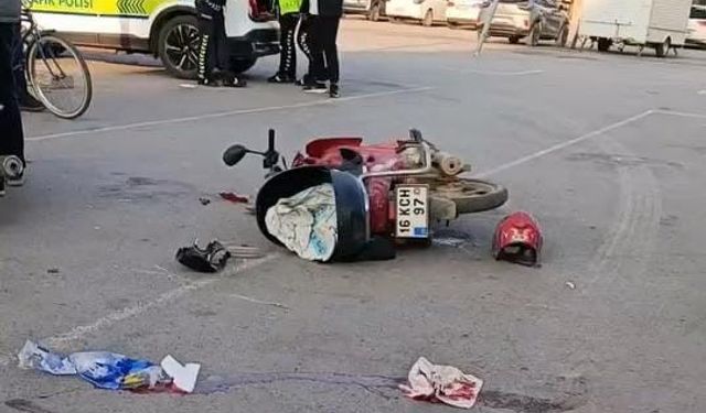 Bursa’da kafa kafaya çarpıştılar