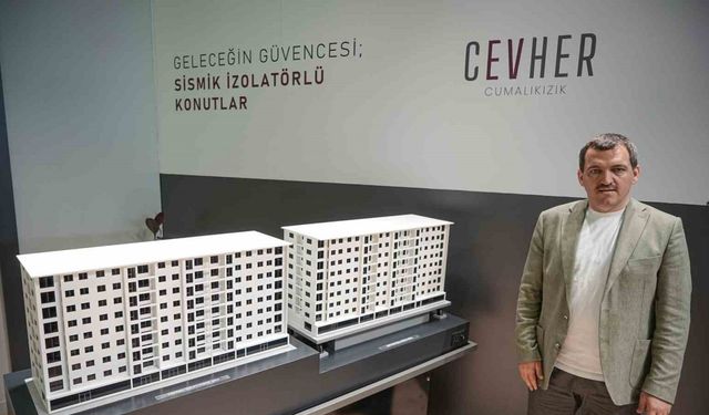 Deprem izolatörleri sayesinde binalar ayakta kalacak