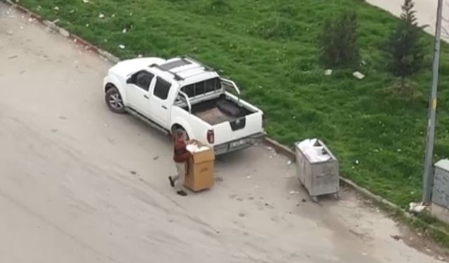 Dron ile tespit ettiler çevreyi kirletenlere ceza yağdırdılar